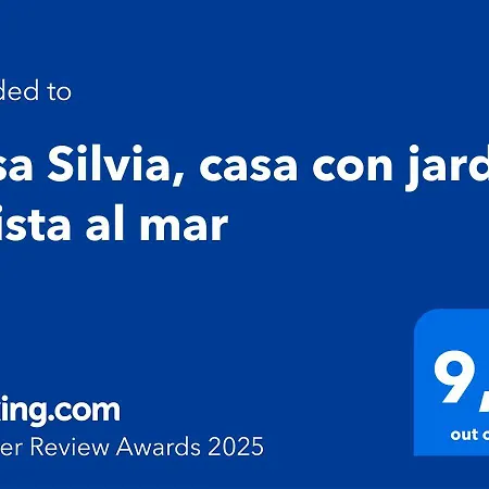Casa Silvia, Casa Con Jardin Y Vista Al Mar * كوستا كالما